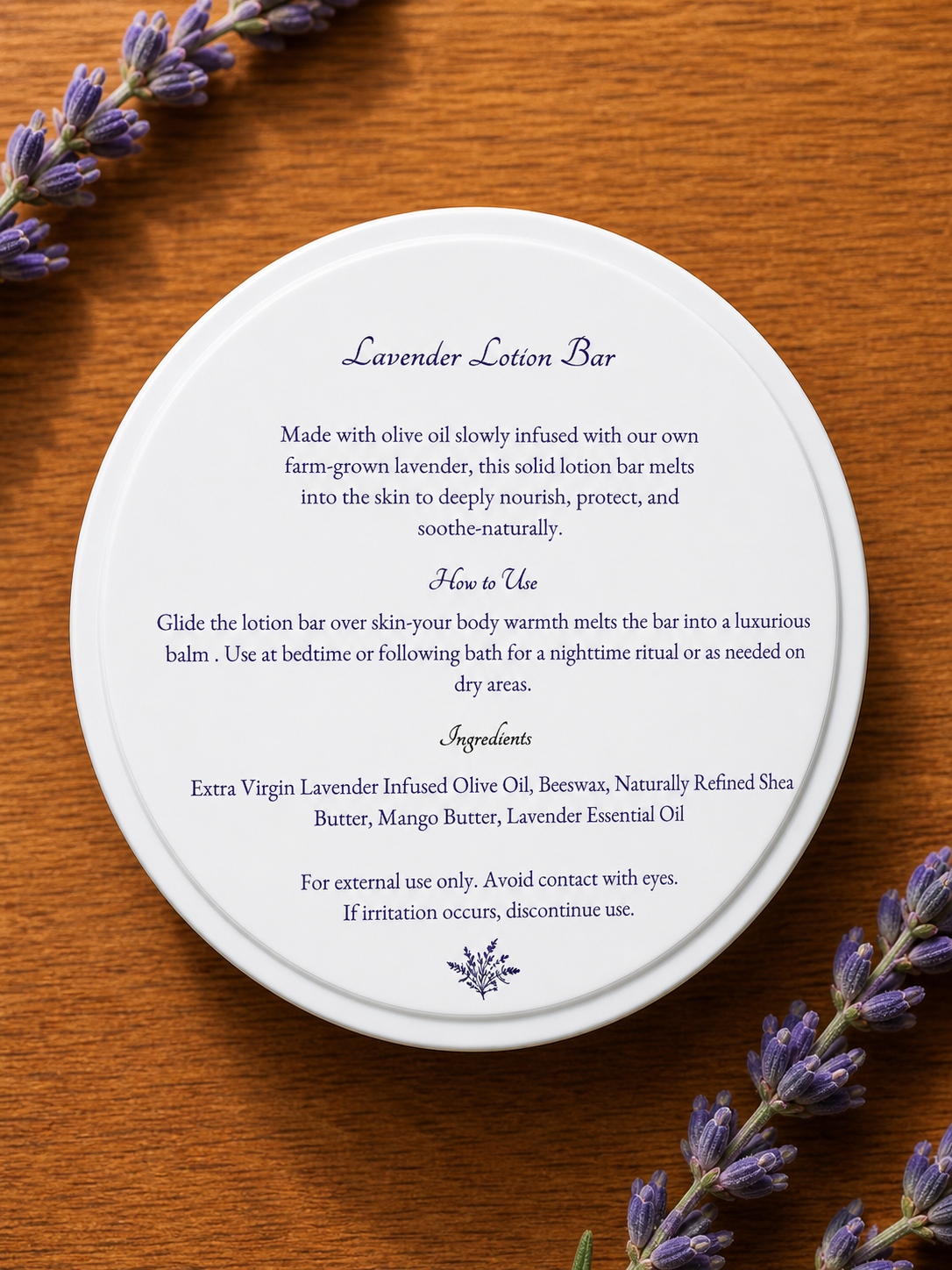 Lavender June Body Lotion Bar