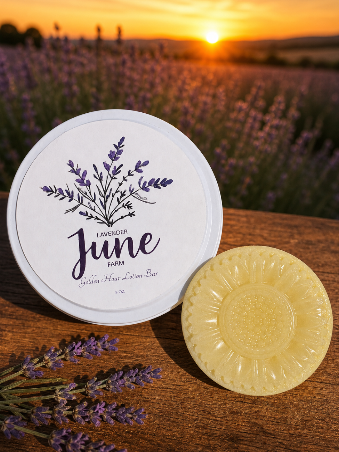 Golden Hour Lotion Bar